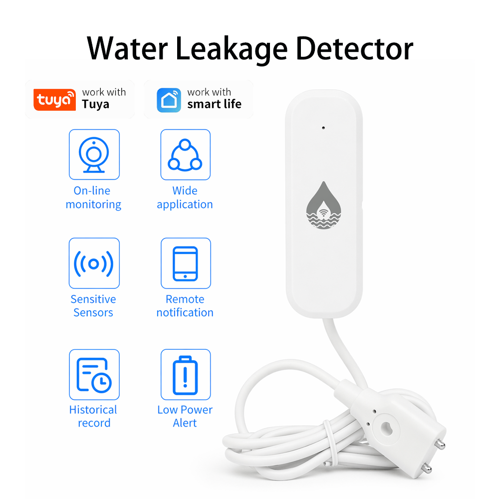 Water Alarm Sensor - Sensor de Alarme de Vazamento de