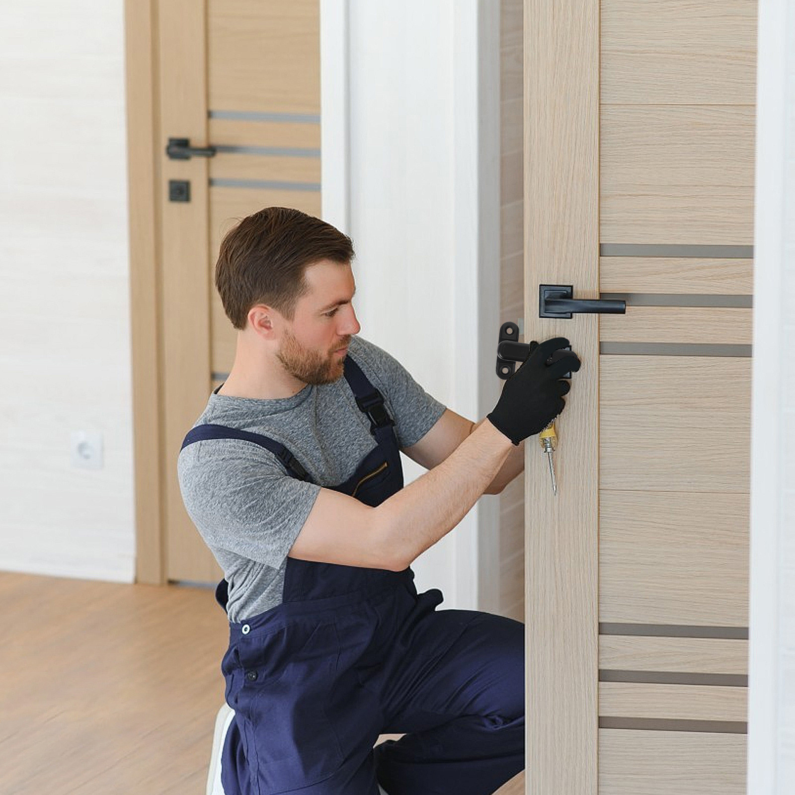 Door Stop Alarm - Alarme de Porta Portátil Antifurto, Bloqueador