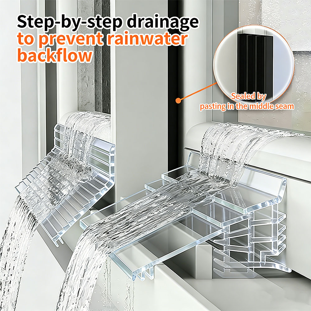Window Lock Bar - Fita de Vedação Transparente Impermeável de