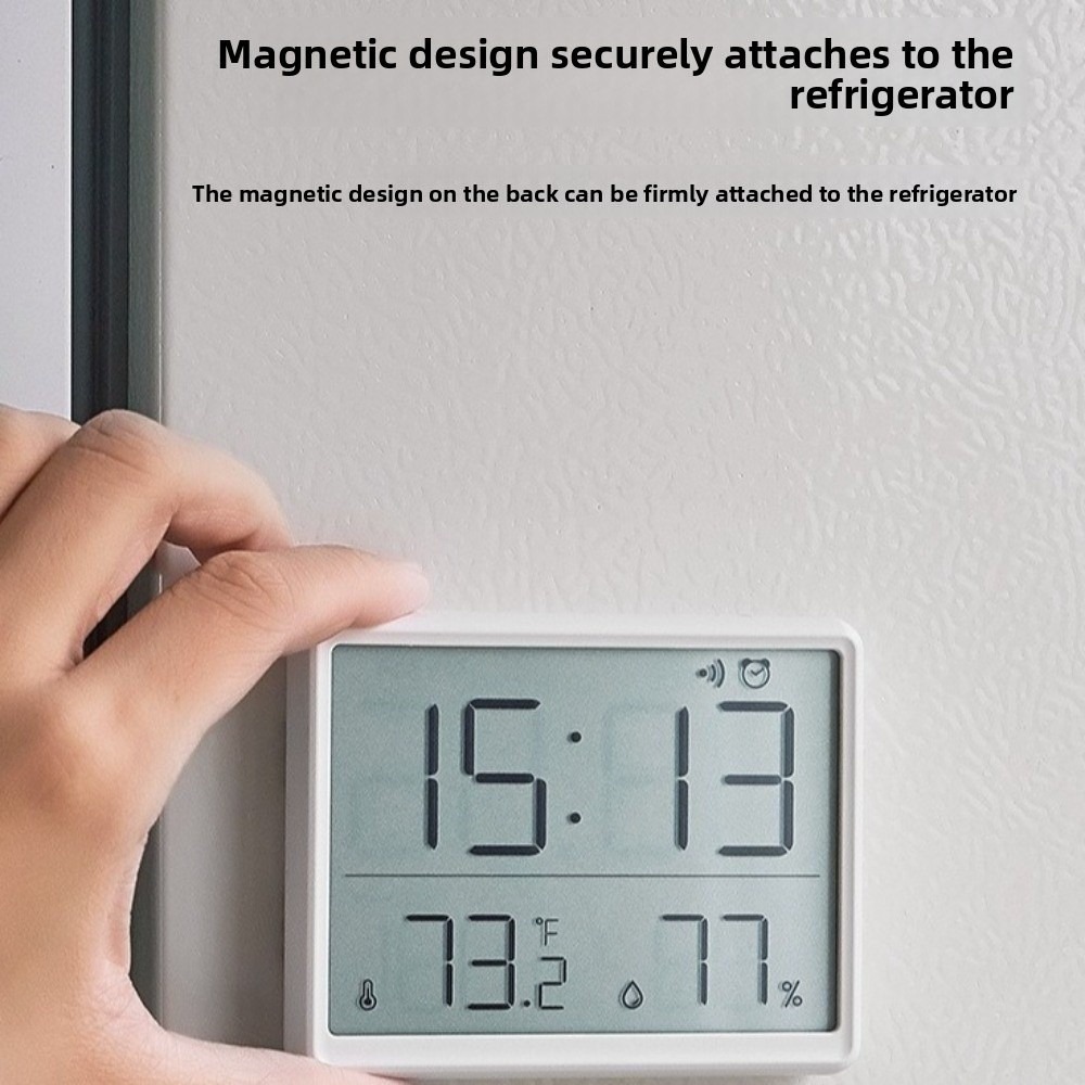 Pool Alarm Float - Relógio Magnético Suspenso com Tela LCD