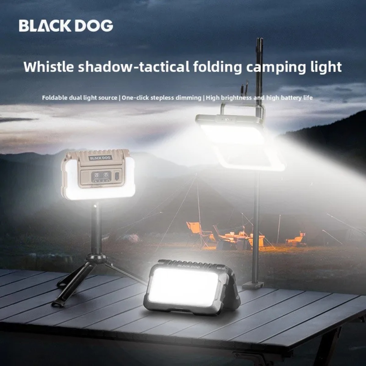 Power Outage Light - Blackdog acampamento ao ar livre queda
