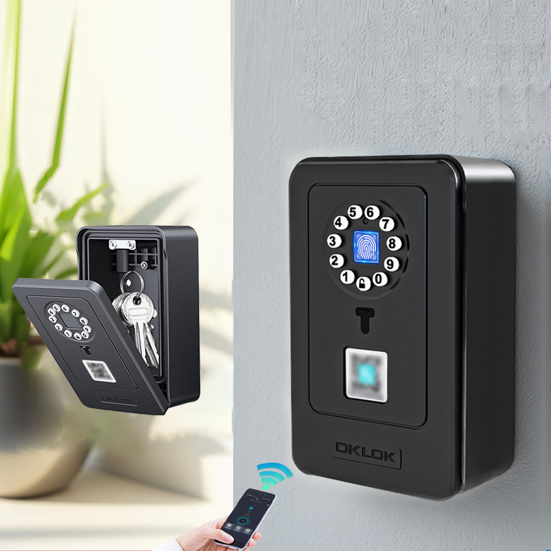 Lockbox Key Secure - Cofre Inteligente com Design de Cadeado
