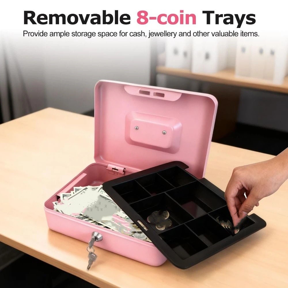 Lockbox Key Secure - Cofre de Segurança Mini Portátil com
