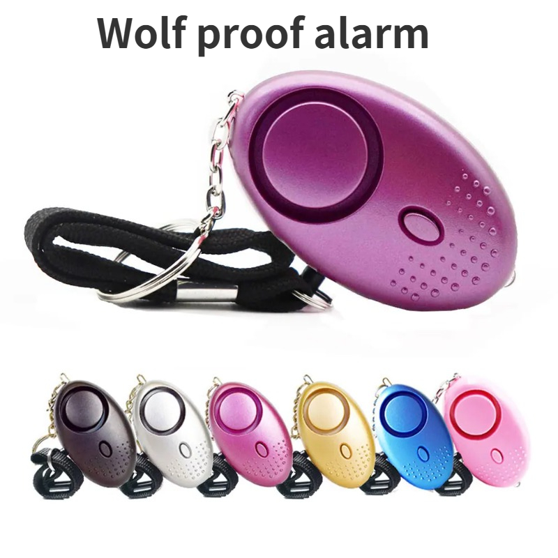 Personal Alarm Keychain - Alarme de Segurança Pessoal 130dB Anti-Lobo