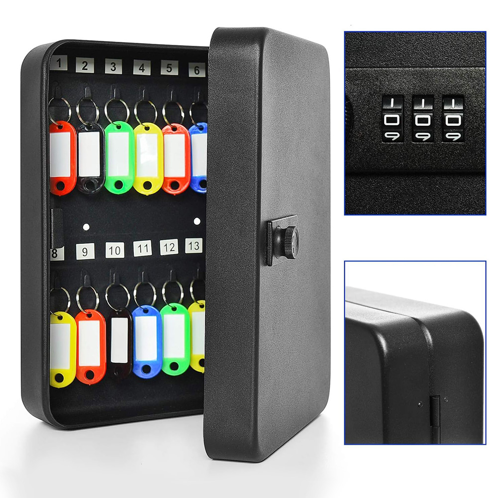 Lockbox Key Secure - Wall Mounted Combinação Chave Do Armário,