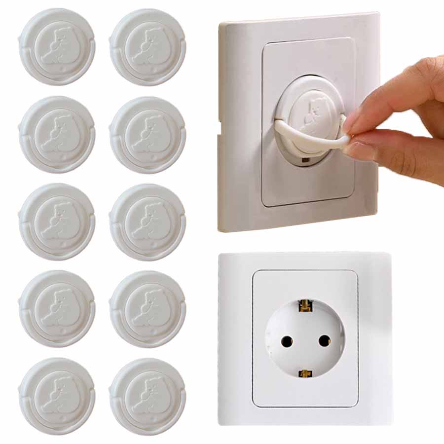 Outlet Cover Baby - 5/10 pçs bebê tomada de segurança