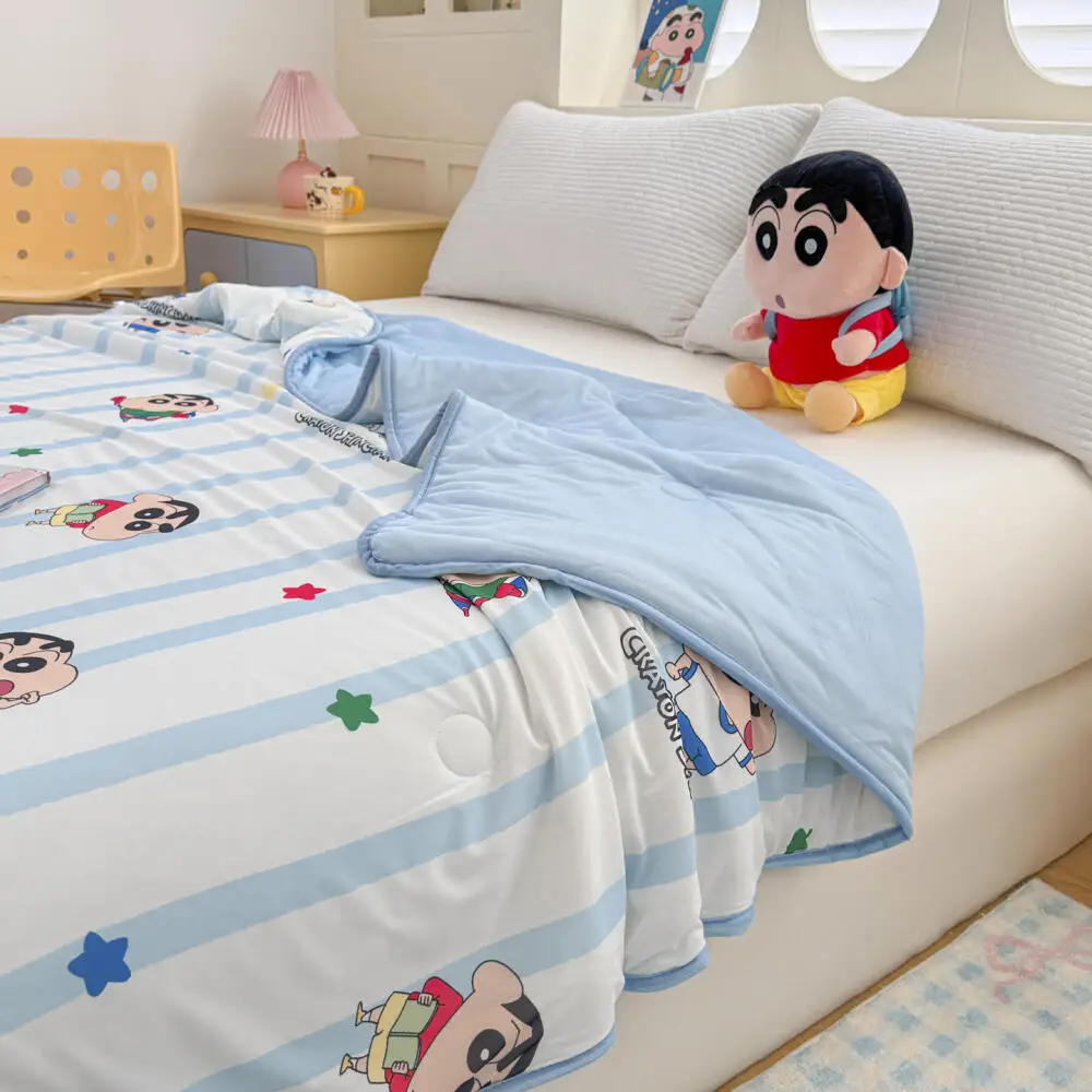 Fire Blanket Kitchen - Cobertor de Verão Kawaii Crayon Shin-Chan,