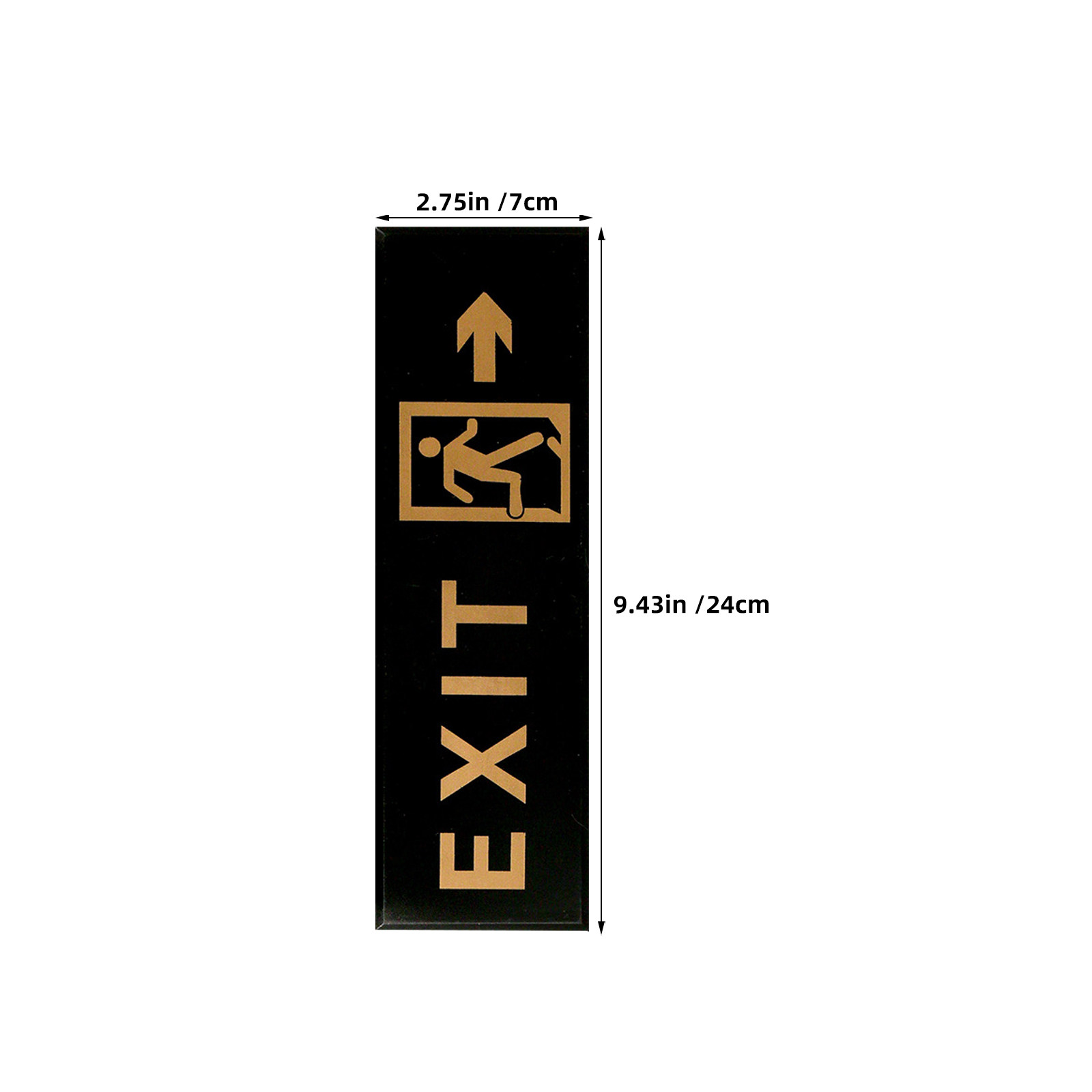 Placa de saída de emergência e - Emergency Exit Sign avaliação e preço