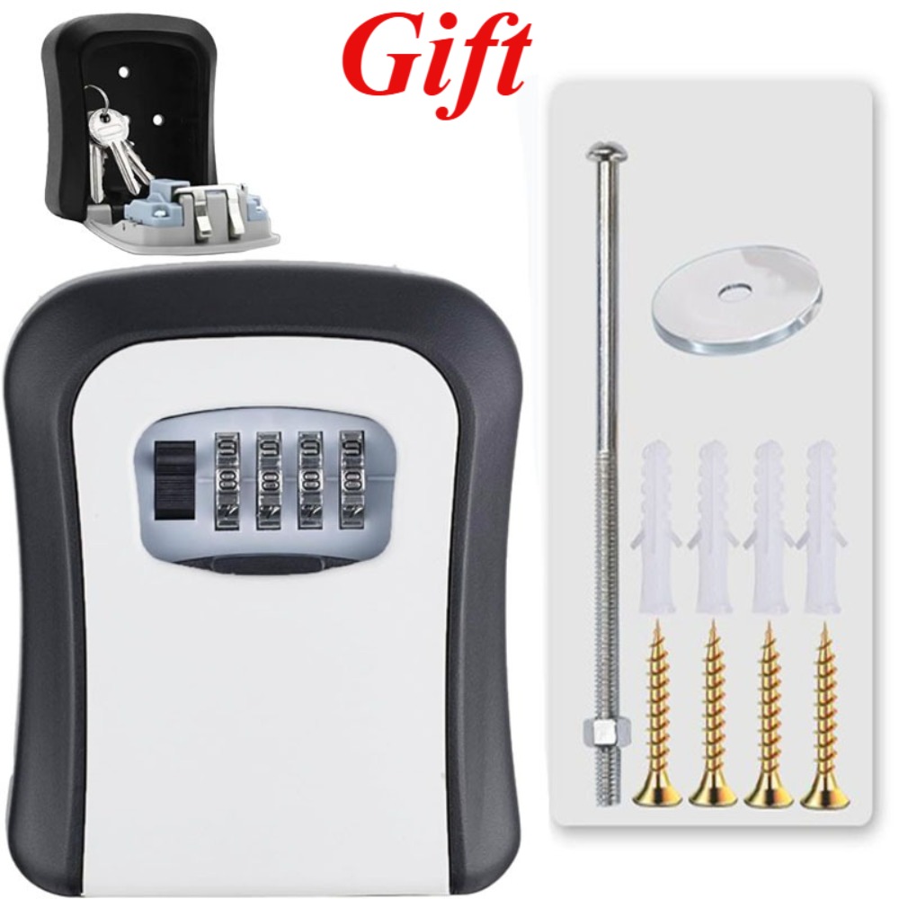 Chave segura montada na parede - Lockbox Key Secure avaliação e preço