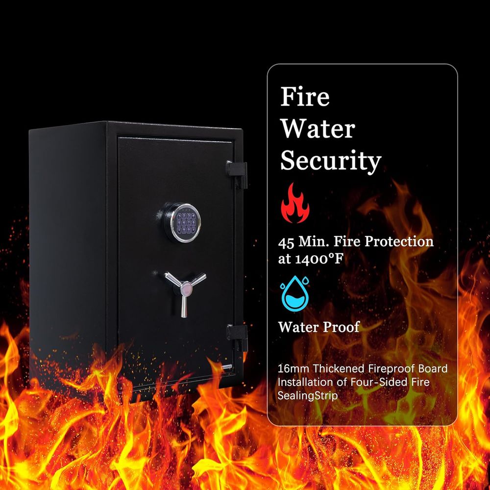 Cofre Grande para Armas com Fe - Fire Safe Document avaliação e preço