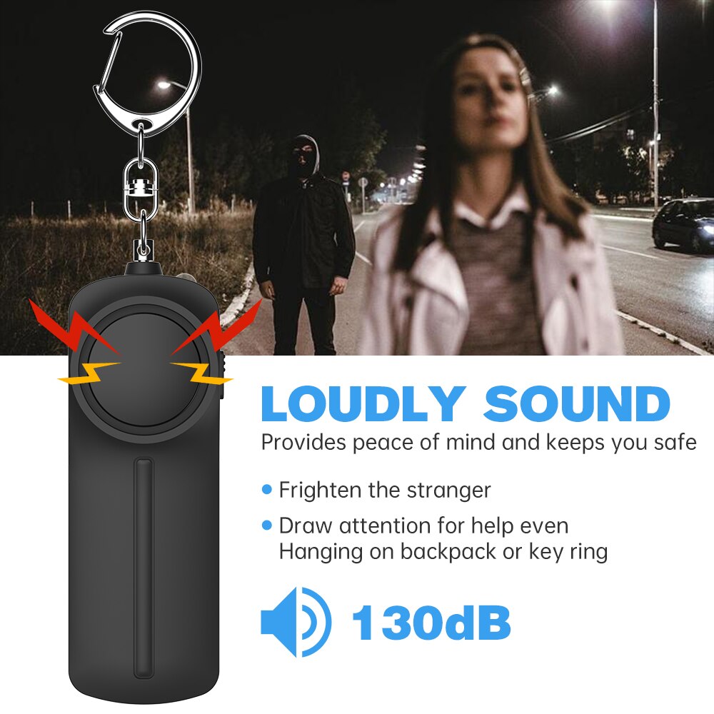 Alarme de segurança pessoal pa - Personal Alarm Keychain avaliação e preço