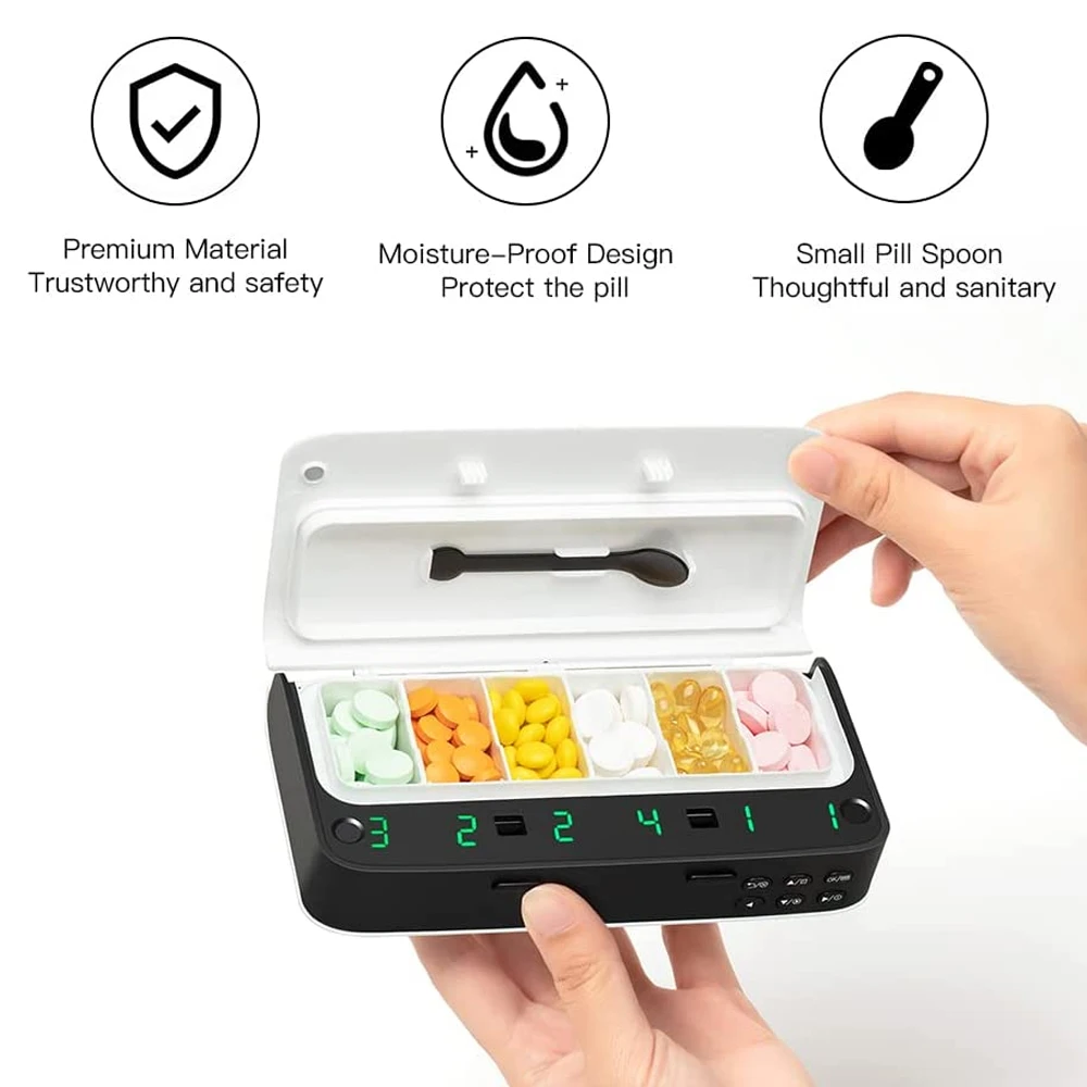Dispensador de comprimidos com - Medicine Cabinet Lock avaliação e preço