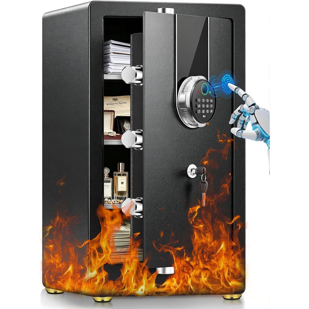 Cofre Biométrico Grande com 35 - Fire Safe Document avaliação e preço