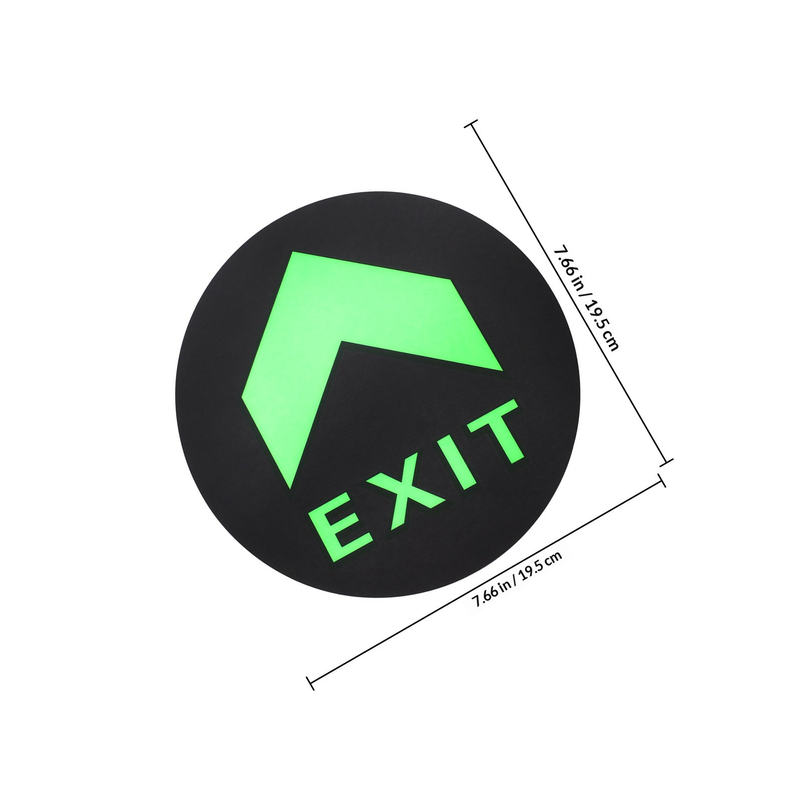 5 Adesivos de Sinalização de S - Emergency Exit Sign avaliação e preço