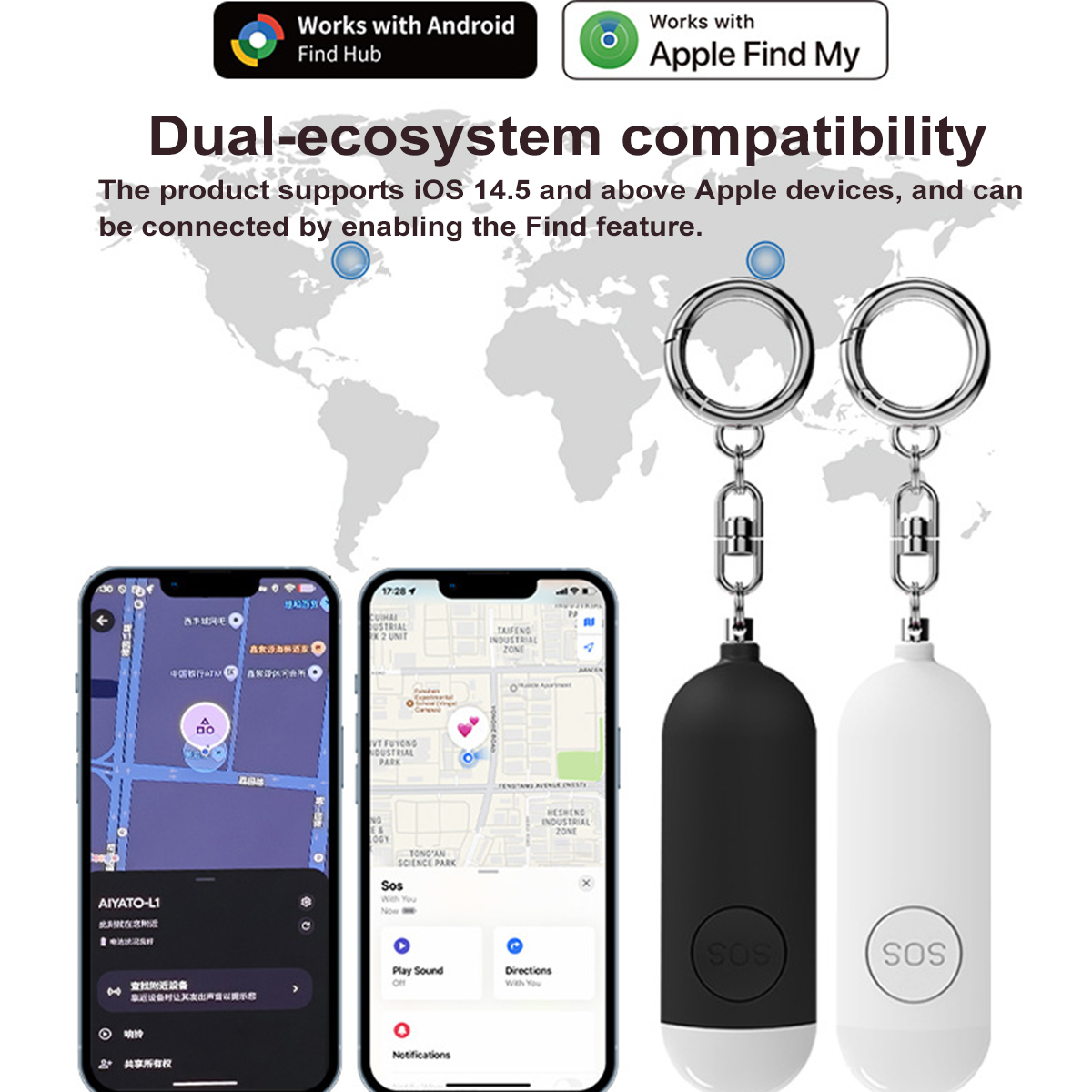 Alarme de Defesa Pessoal com L - Personal Alarm Keychain avaliação e preço