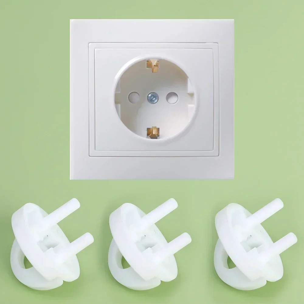 Branco tomada de segurança elé - Outlet Cover Baby avaliação e preço