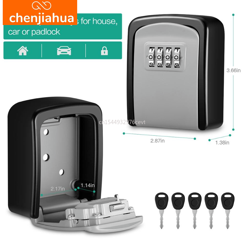 Caixa secreta de armazenamento - Lockbox Key Secure avaliação e preço