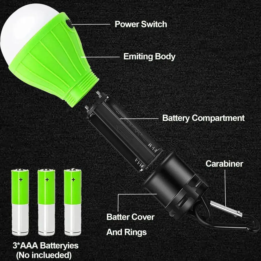 Luzes de acampamento led tenda - Power Outage Light avaliação e preço