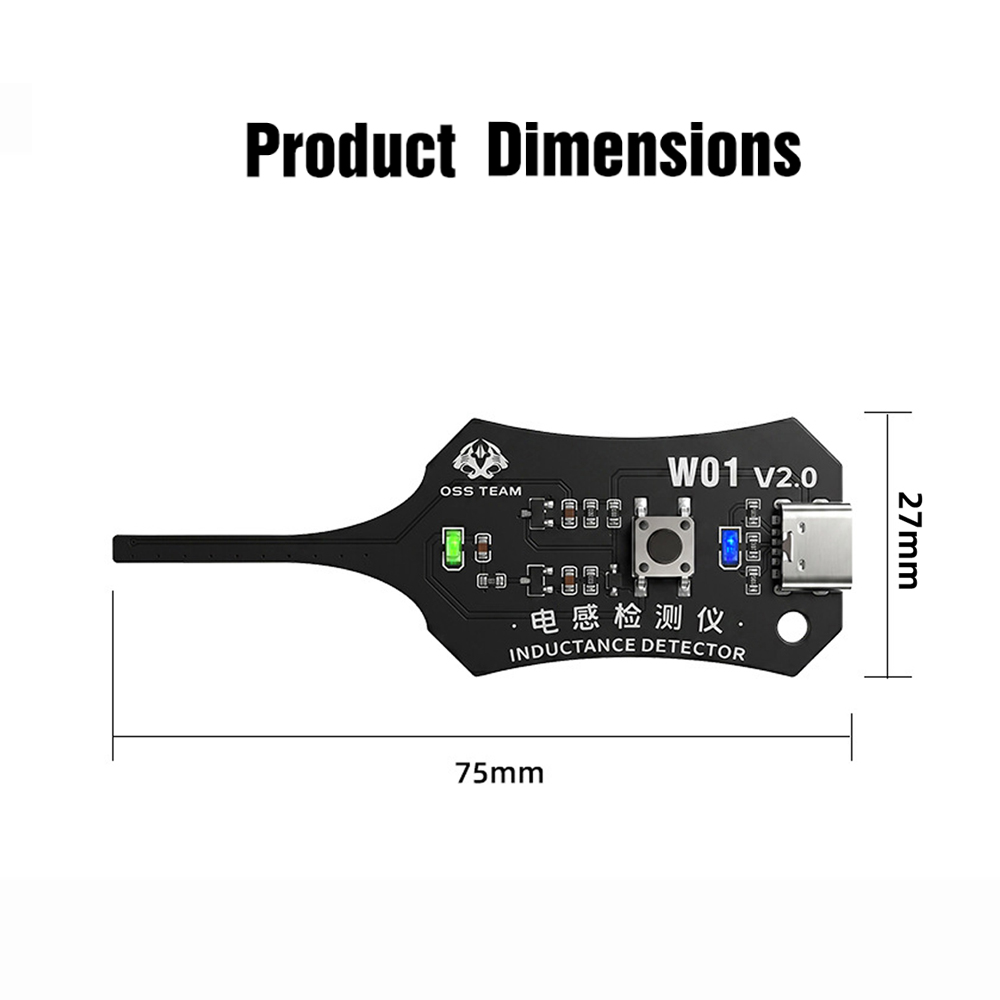 Detector de Indutores W01: Tes - Co Detector Plug avaliação e preço
