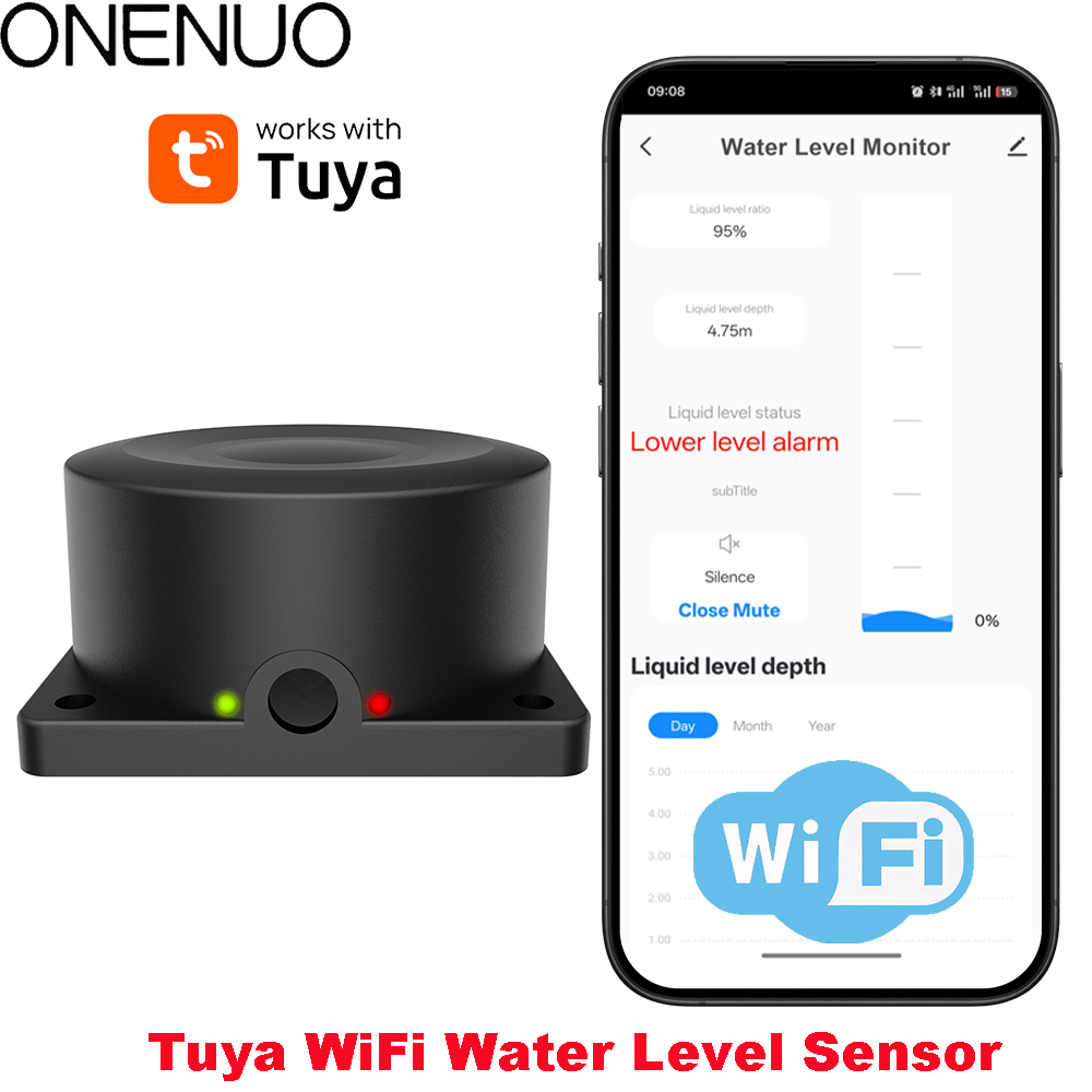 ONENUO Sensor de Nível de Líqu - Water Alarm Sensor avaliação e preço