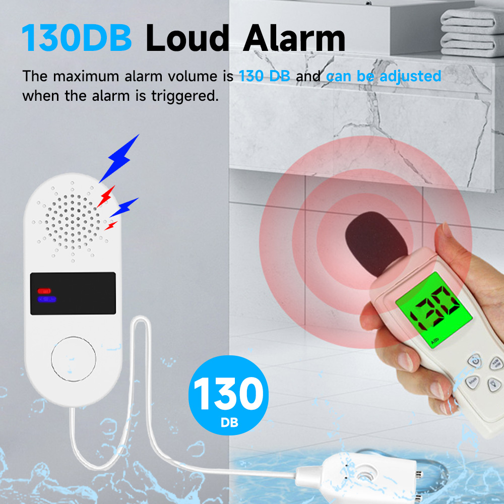 Tuya WiFi Detector De Vazament - Water Alarm Sensor avaliação e preço