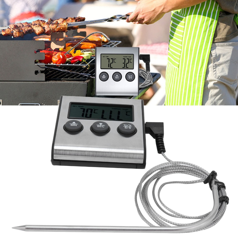 Termômetro Digital de Carne pa - Pool Alarm Float avaliação e preço