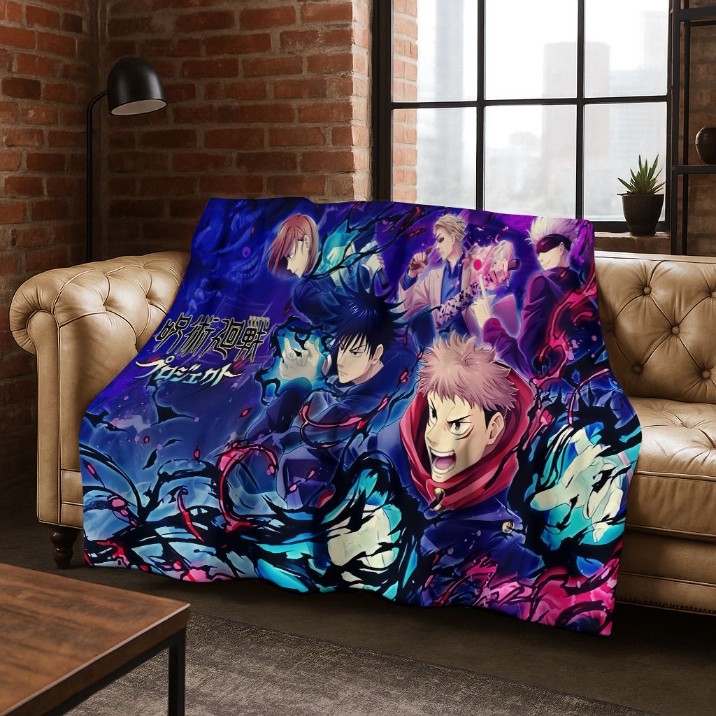 Cobertor 3D Estampado Jujutsu  - Fire Blanket Kitchen avaliação e preço