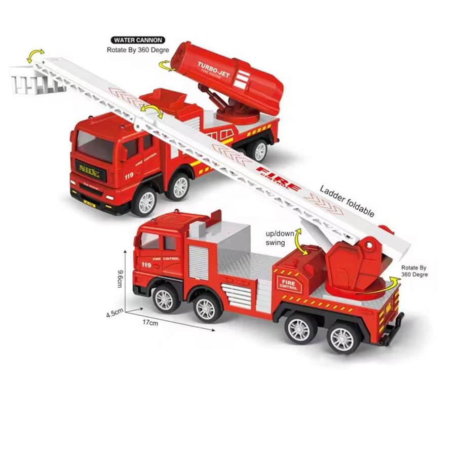 1pc-liga caminhão de bombeiros - Fire Escape Ladder avaliação e preço
