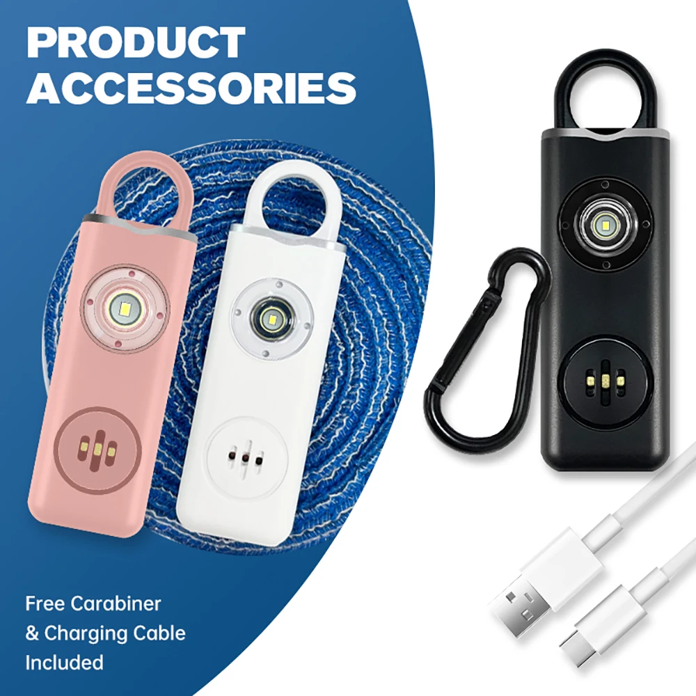 Alarme Pessoal Recarregável de - Personal Alarm Keychain avaliação e preço
