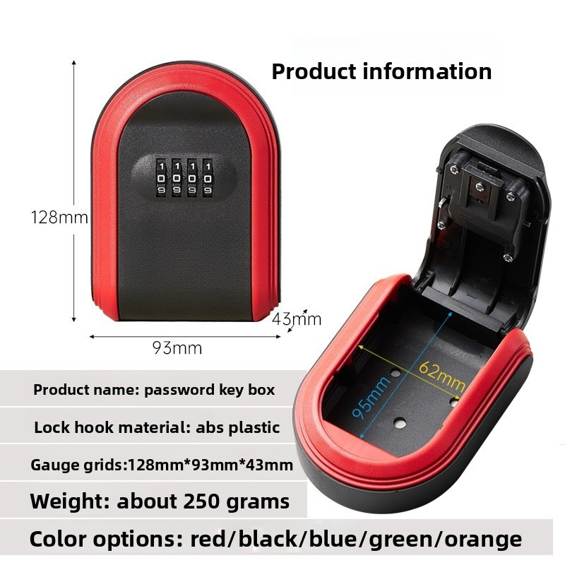 Caixa de Chaves Plástica com F - Lockbox Key Secure avaliação e preço